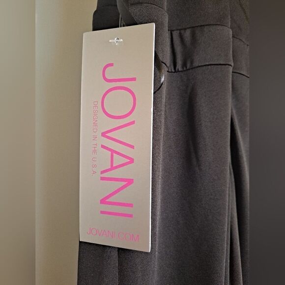 Jovani 51785 Bodice Jumpsuit Black Size 0 - Picture 6 of 10